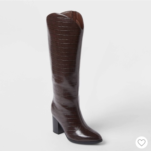 Target Shoes - TARGET A NEW DAY Women’s Cairo Boots size 6 Brown with Memory Foam Insoles NWOT